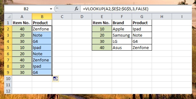 Vlookup function - lookup functions